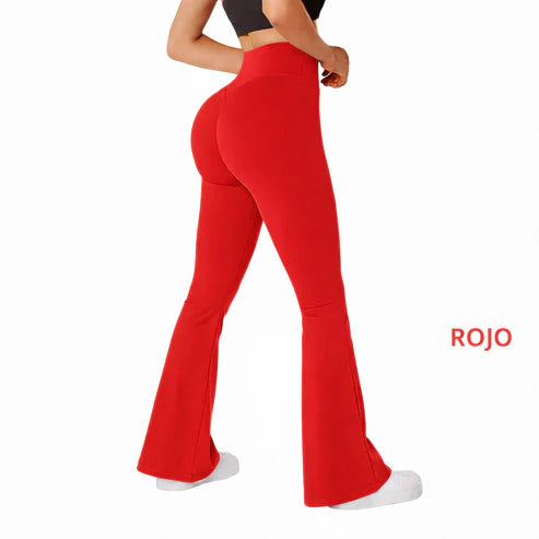 2x1 en Leggins campana  Comprimen Abdomen y Efecto Push Up🍑