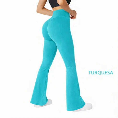 2x1 en Leggins campana  Comprimen Abdomen y Efecto Push Up🍑